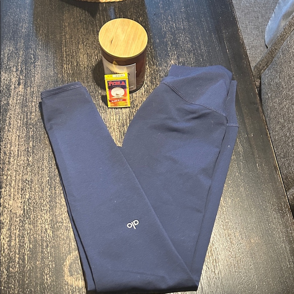 ALO Yoga Deep Blue Leggings